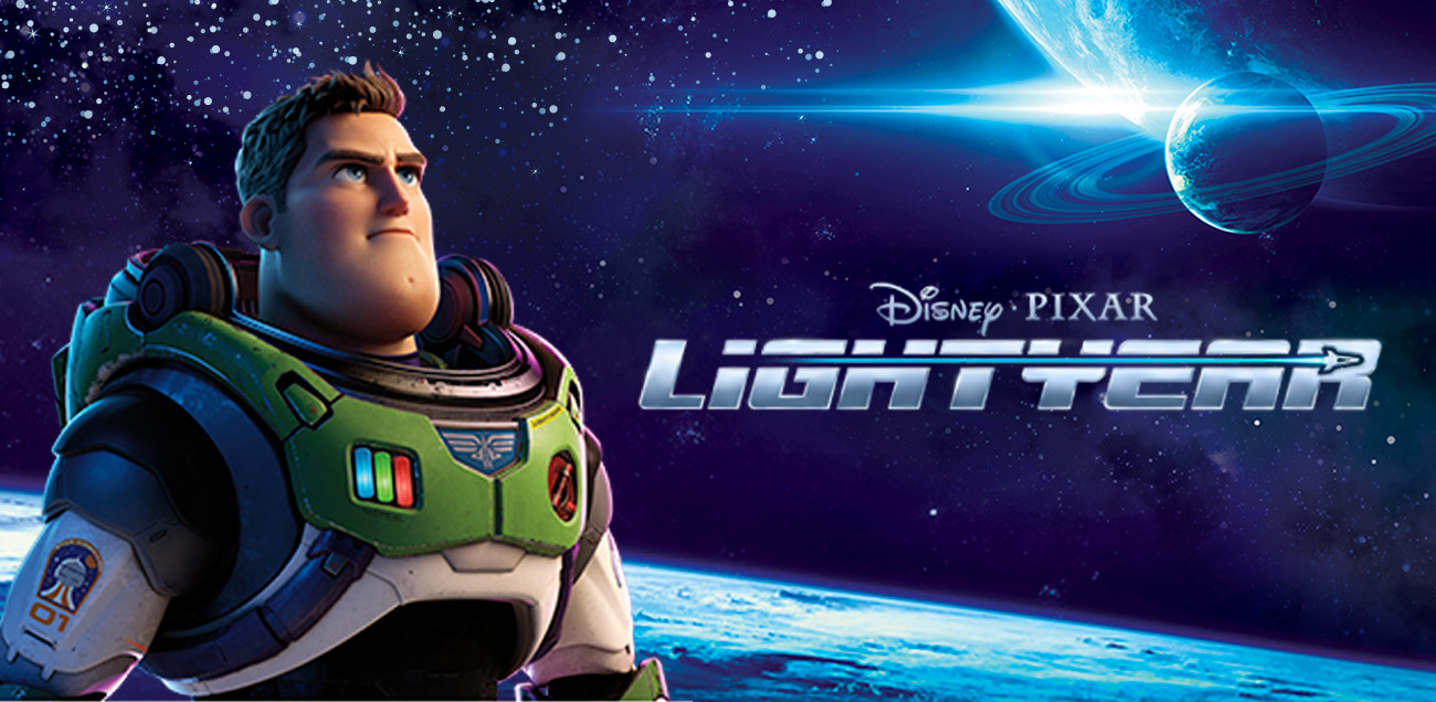 Film poster artwork for Disney Lighyear 2022