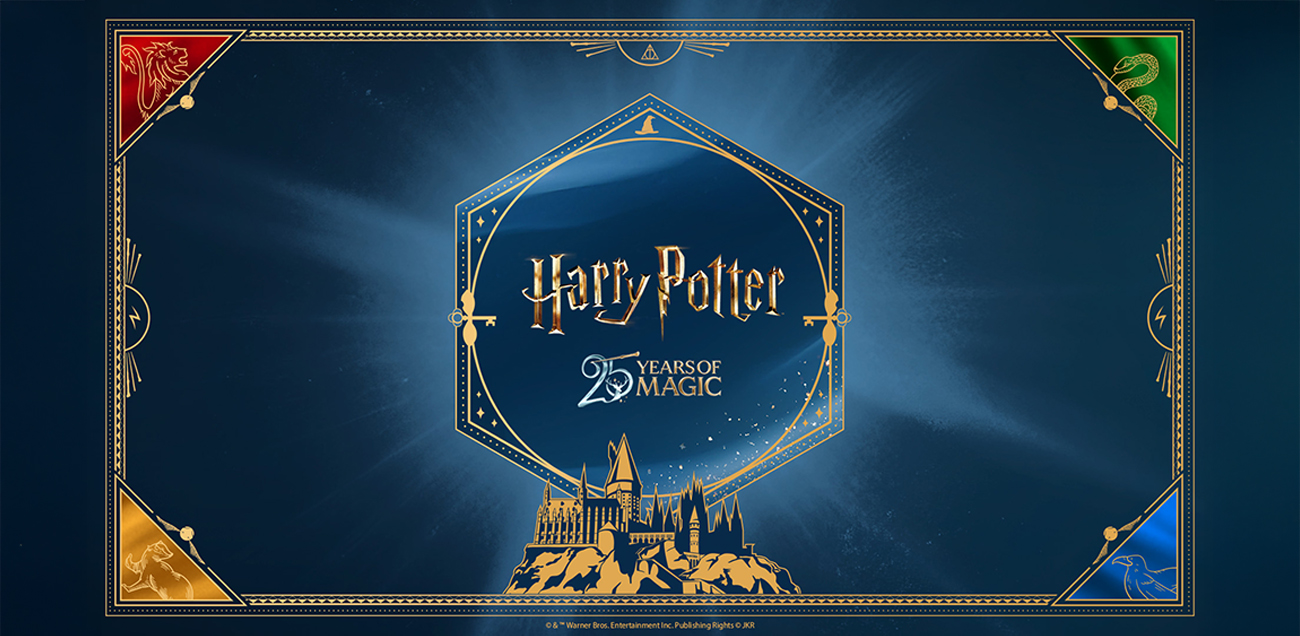 Harry Potter 25 years blog header