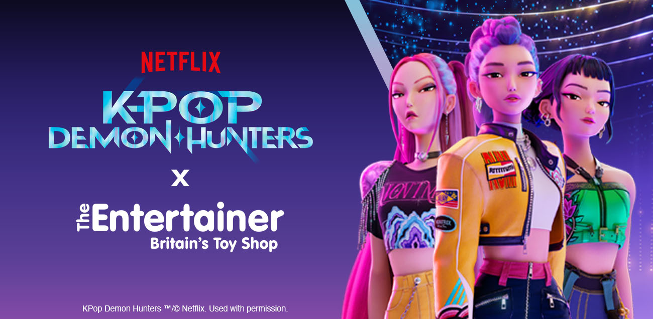 KPop Demon Hunters come to The Entertainer Bullring Birmingham this October half term