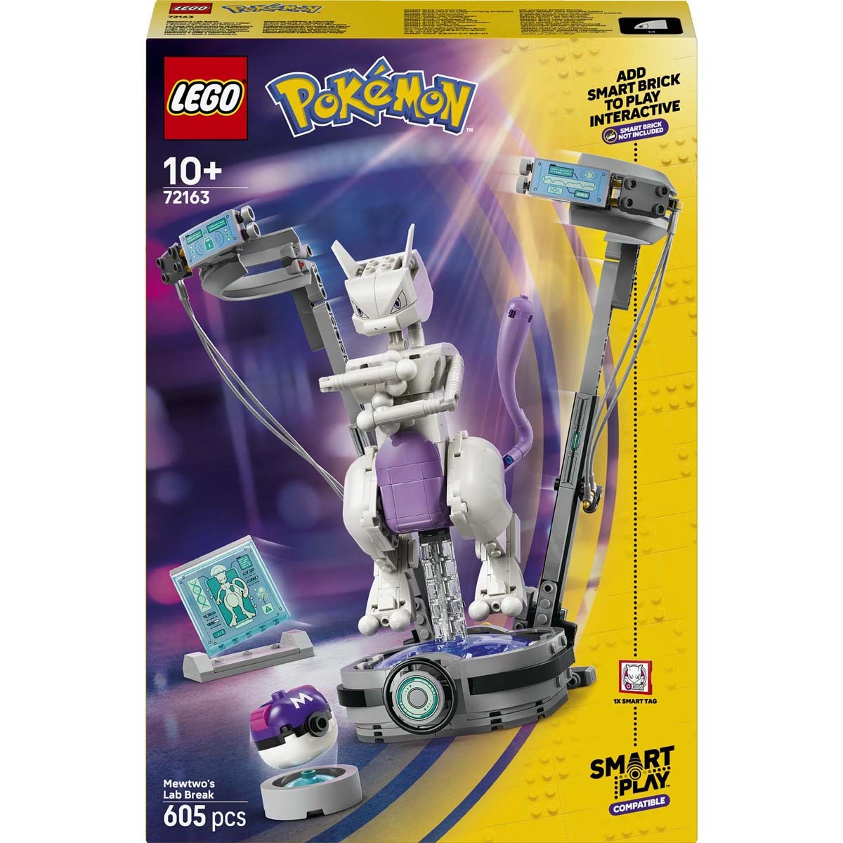 LEGO Pokemon Mewtwo's Lab Break contruction set