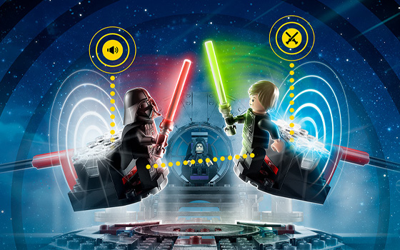 LEGO Smart Figures Darth Vader and Luke Skywalker