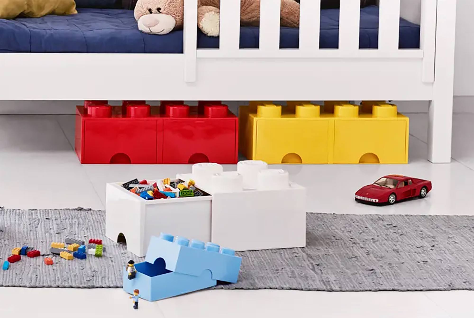 Lego Bricks and Storage