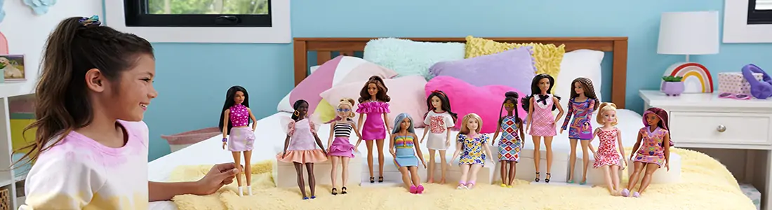 All diverse Barbie's