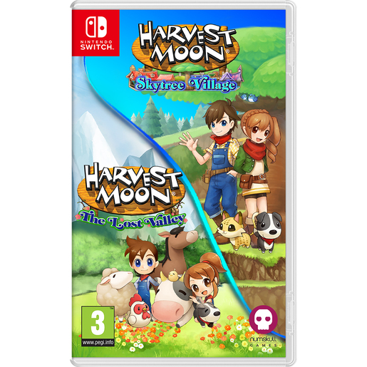 Nintendo-Switch-Harvest-Moon-Skytree-Village-and-The-Lost-Valley-Games