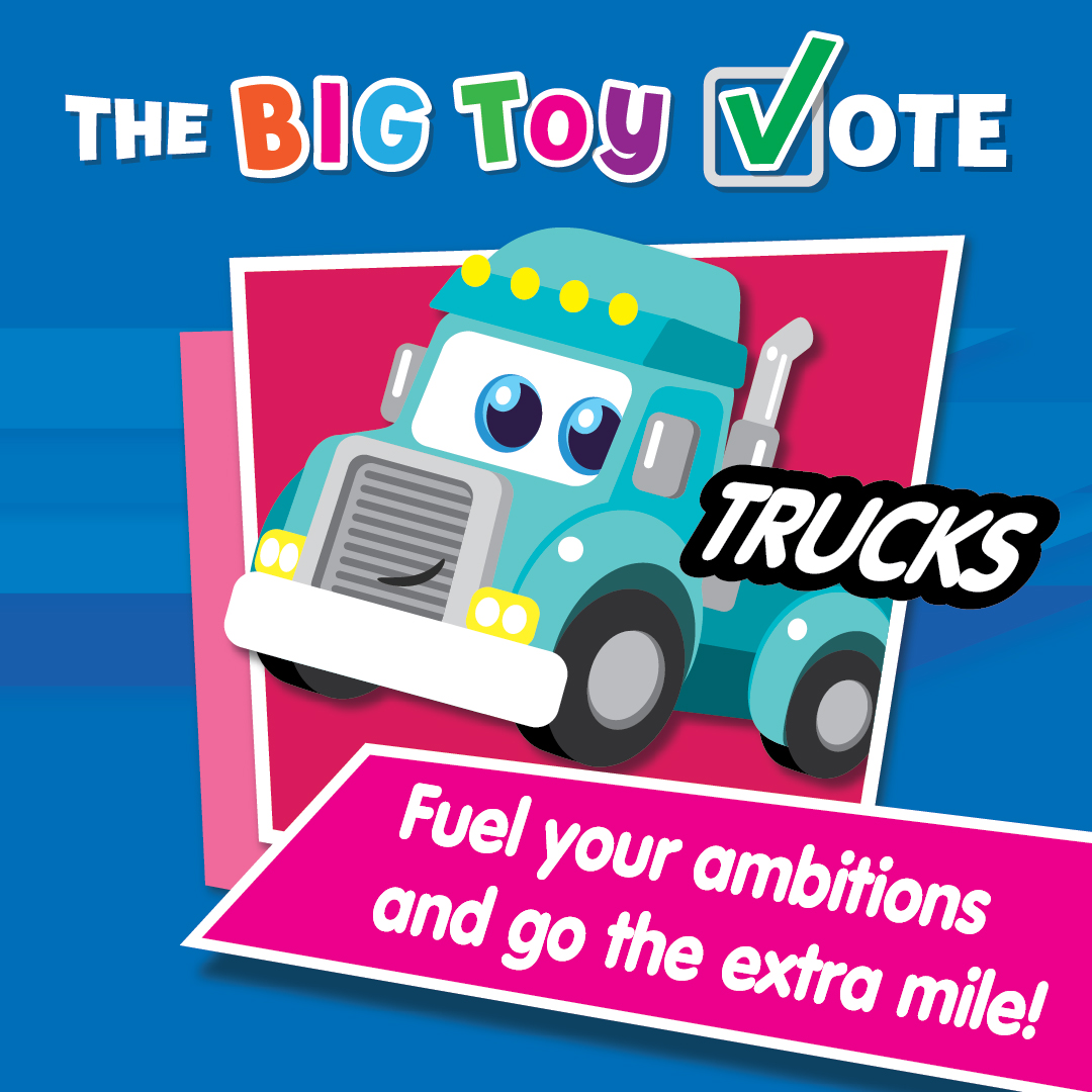 Truck toys the entertainer big toy event july 4th.