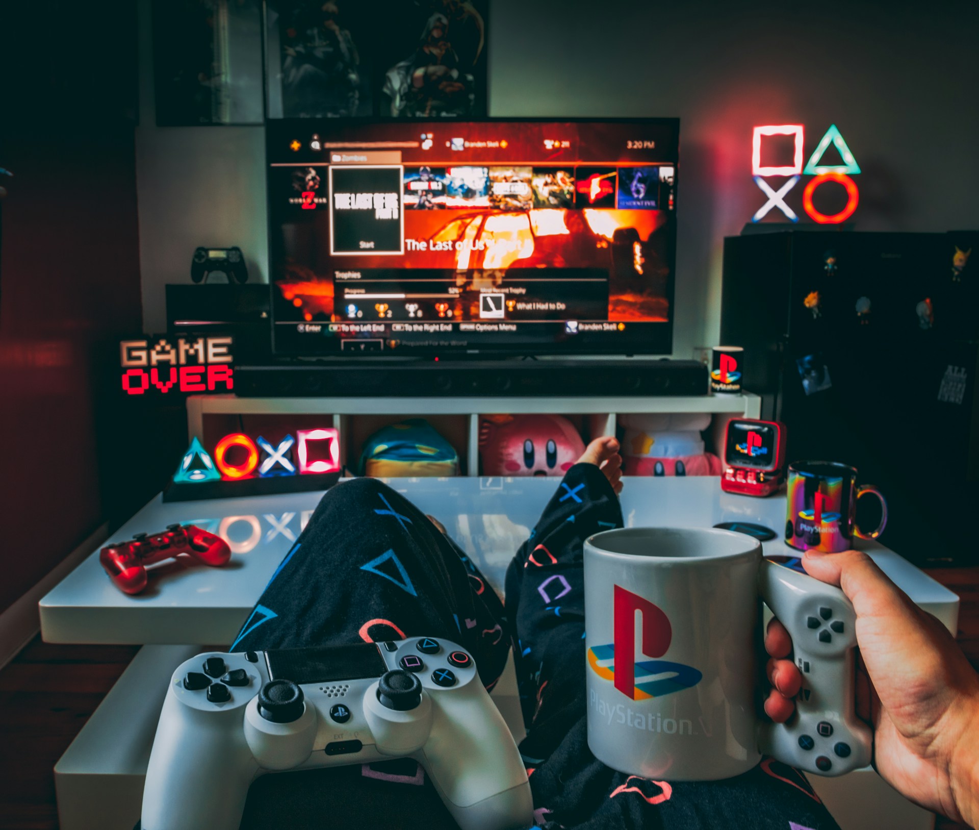 PS Gaming Set Up