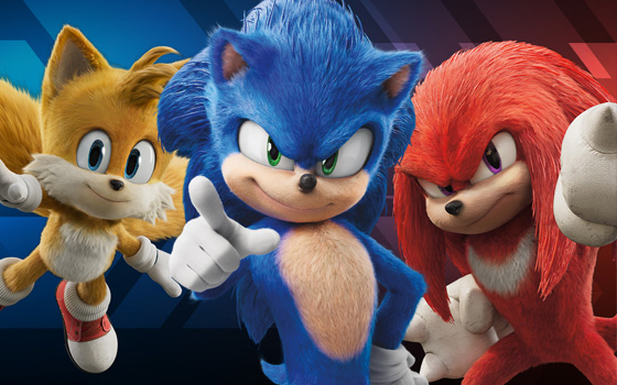 Sonic, Tails and Knucles from the Sonic live action film