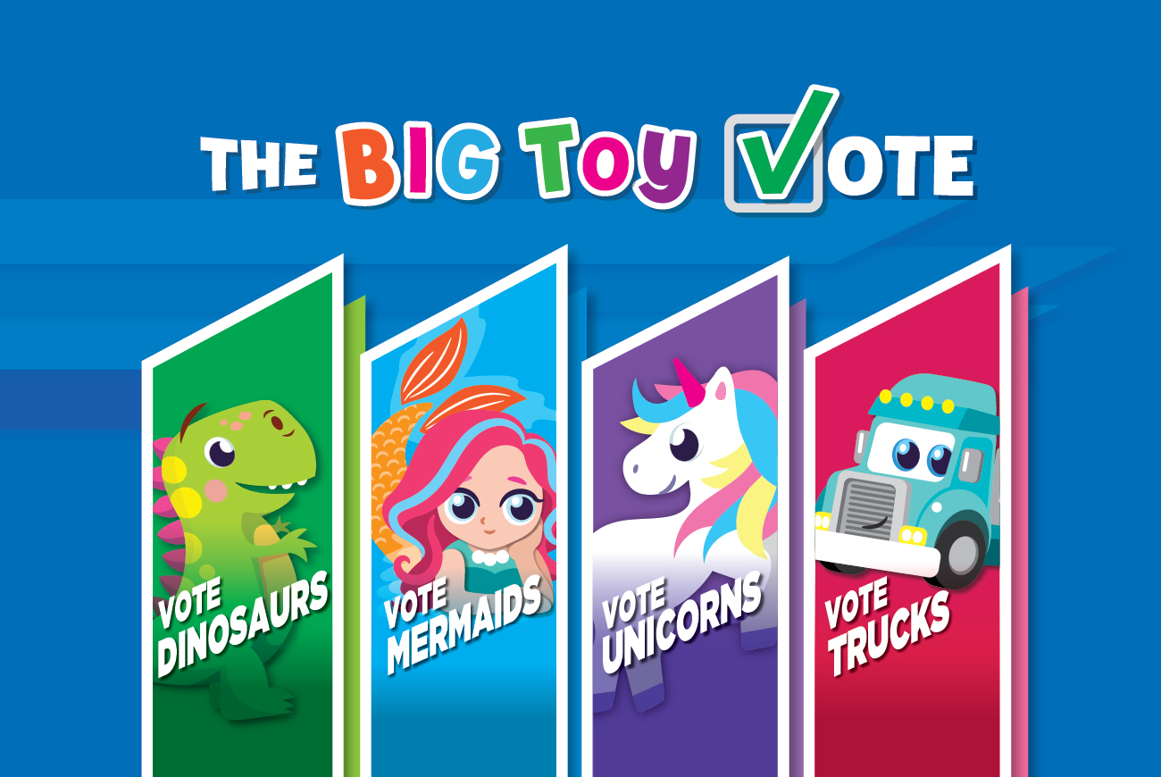 The Entertainer The Big Toy Vote event toy manifestos.