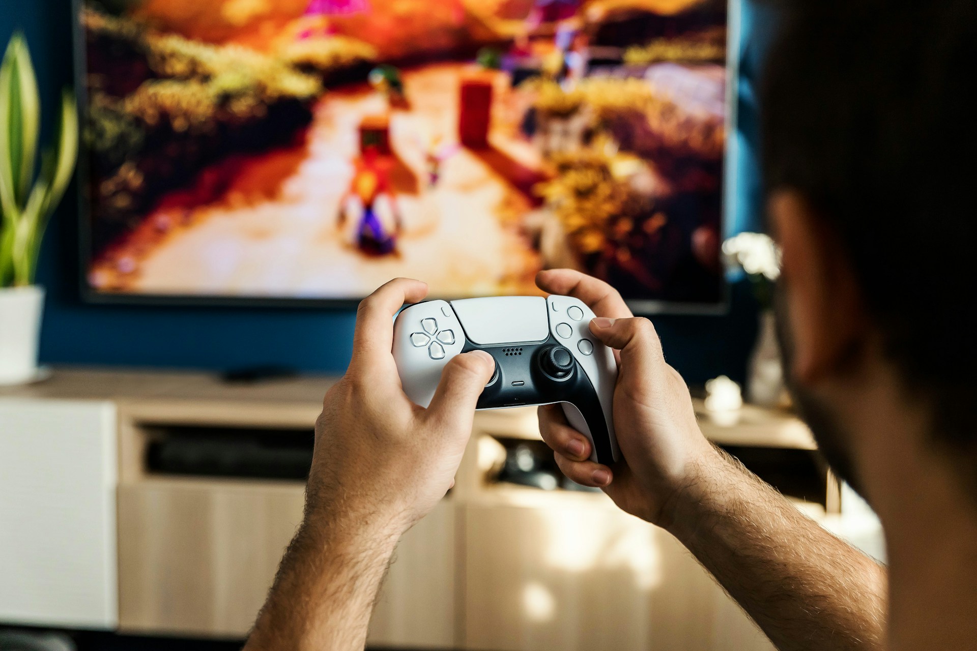 playing ps5