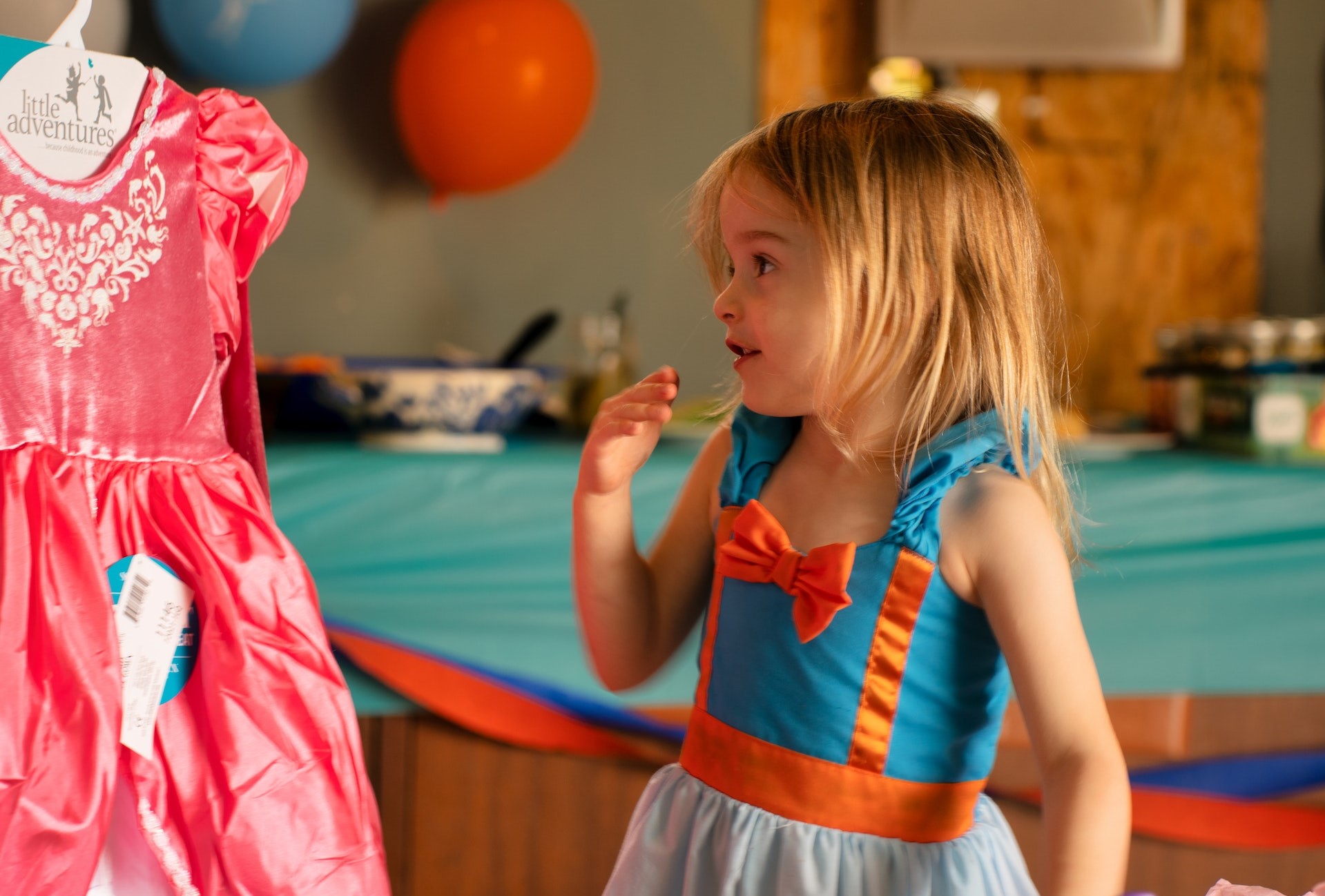 Princess themed party dress.