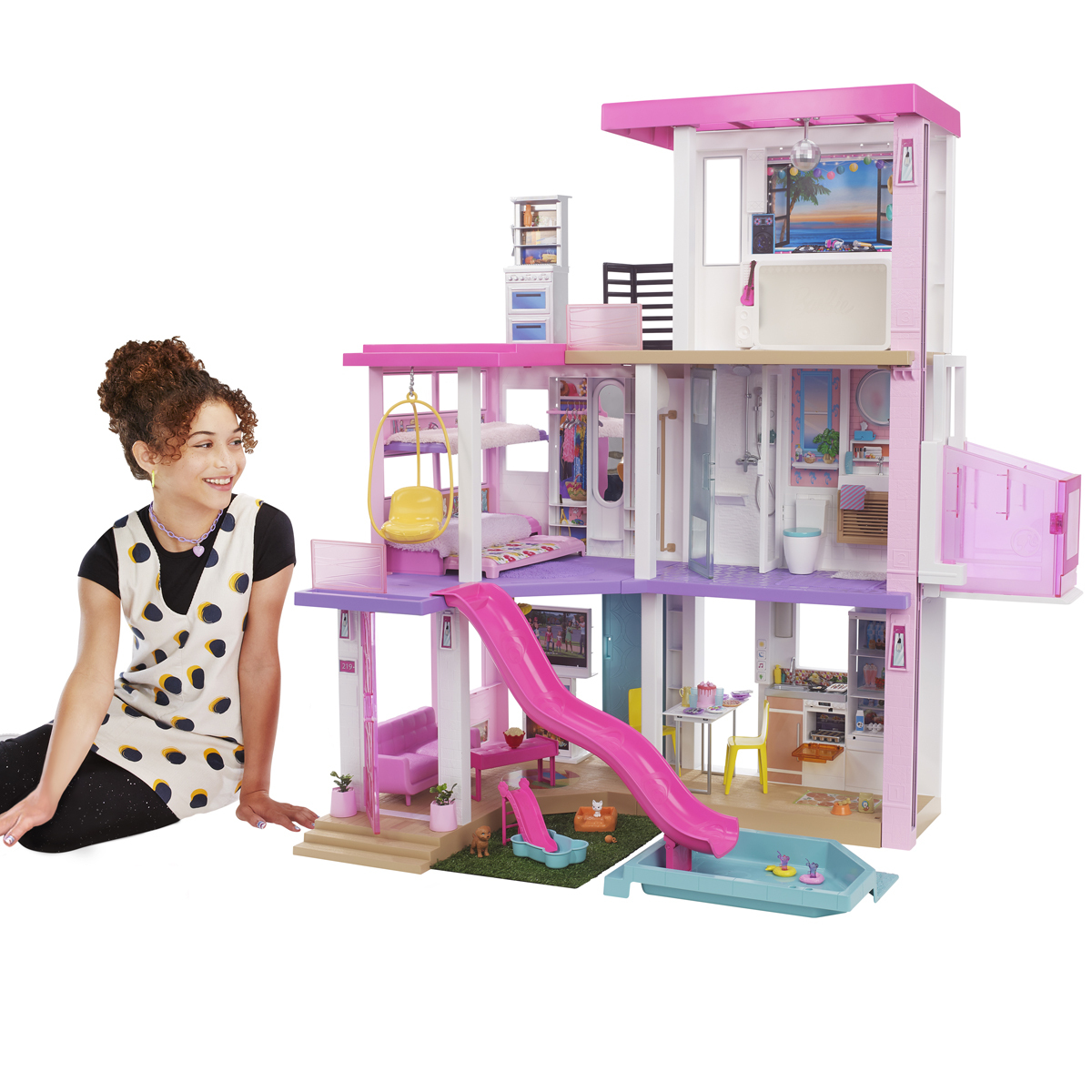 Barbie Day to Night Dreamhouse Playset The Entertainer