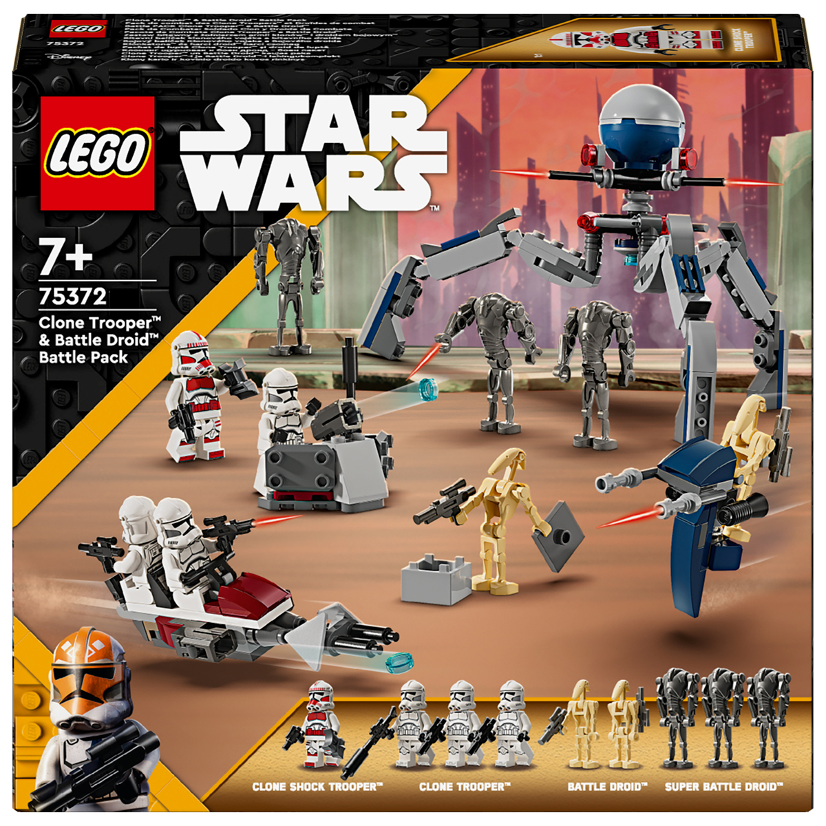 LEGO Star Wars Clone Trooper and Battle Droid Battle Pack 75372