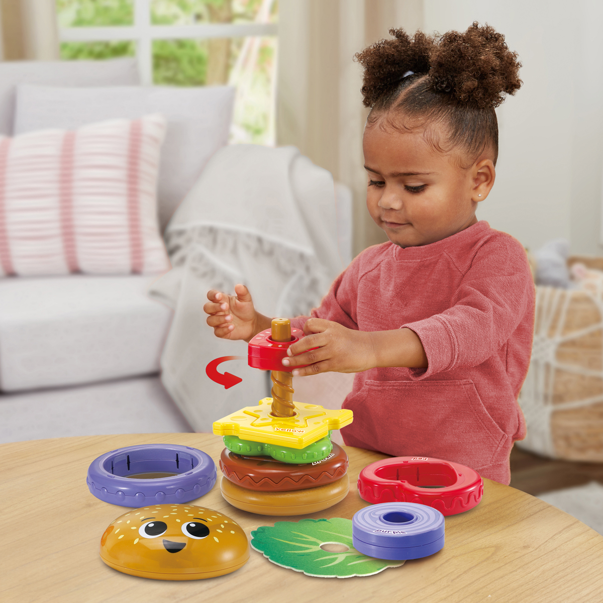 VTech Build-a-Burger Learning Toy | The Entertainer