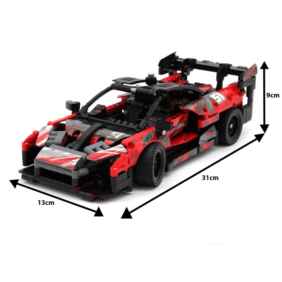 Block Tech - Tech Builds Super Car Racer Construction Set | The Entertainer