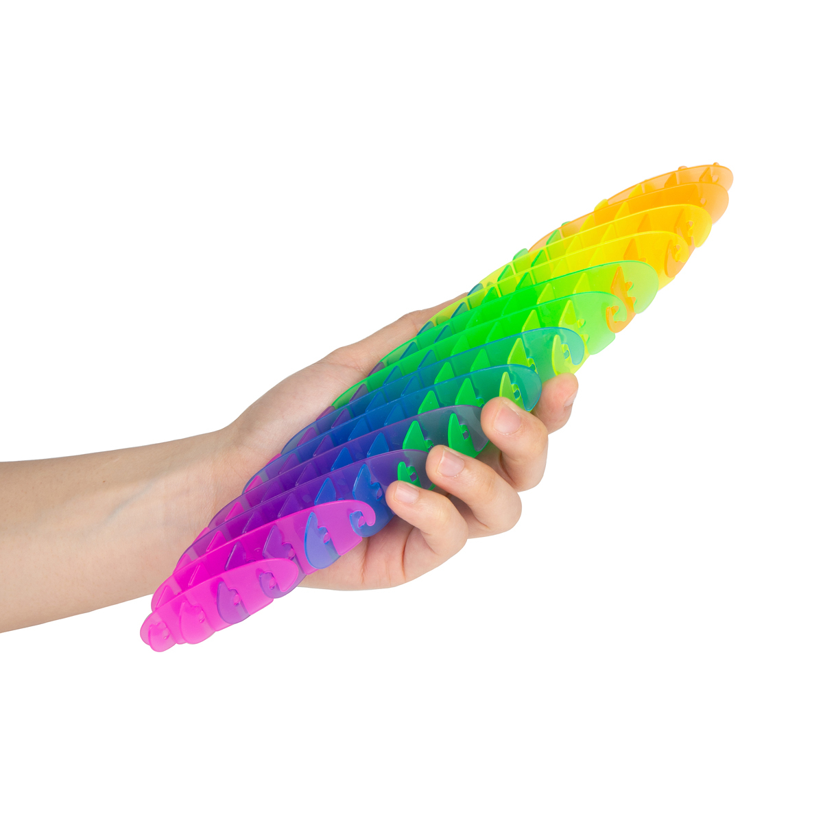 Flexi Worm Rainbow Fidget Toy (Styles Vary) | The Entertainer