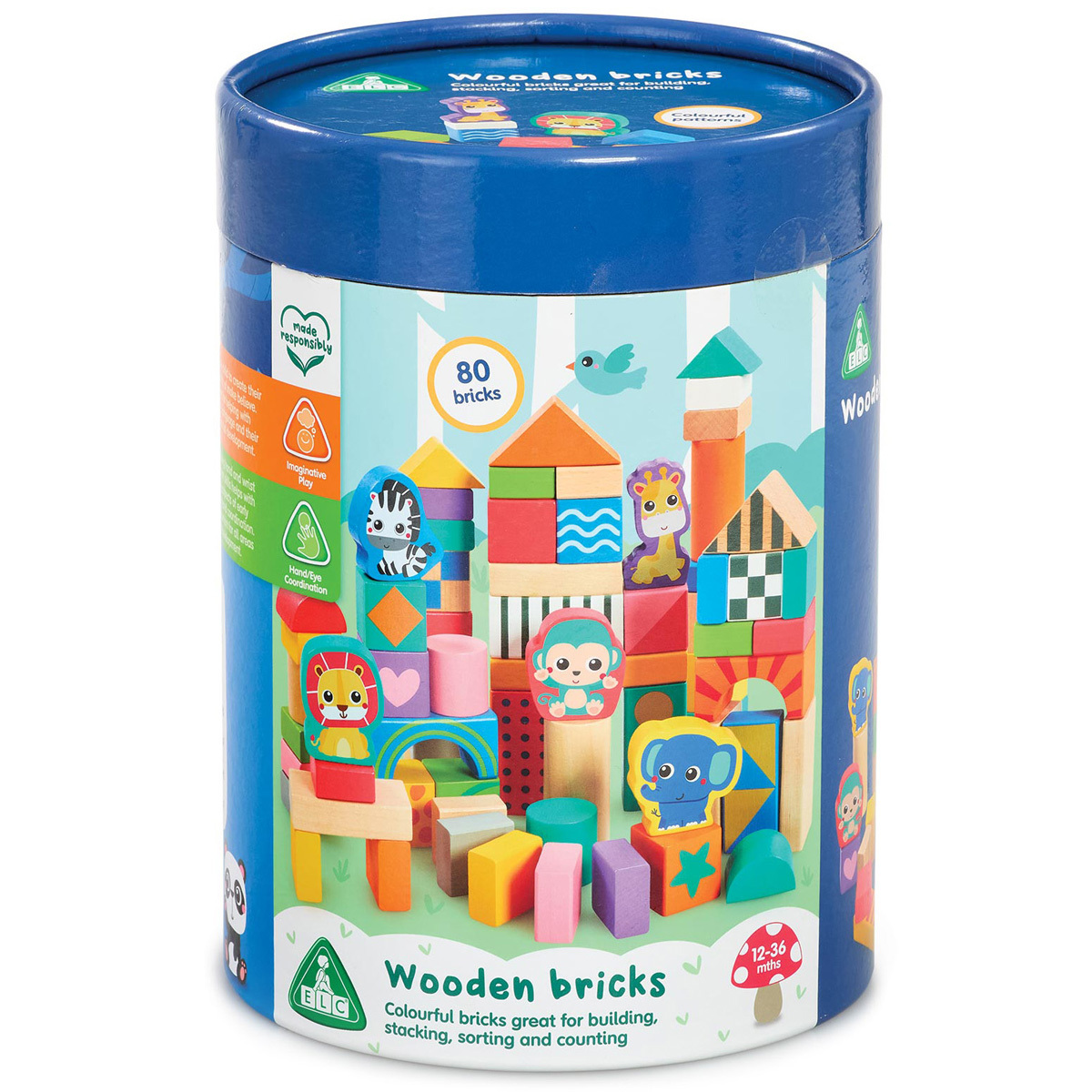 Eyfs Bricks Early Learning Centre Wooden Bricks | The Entertainer