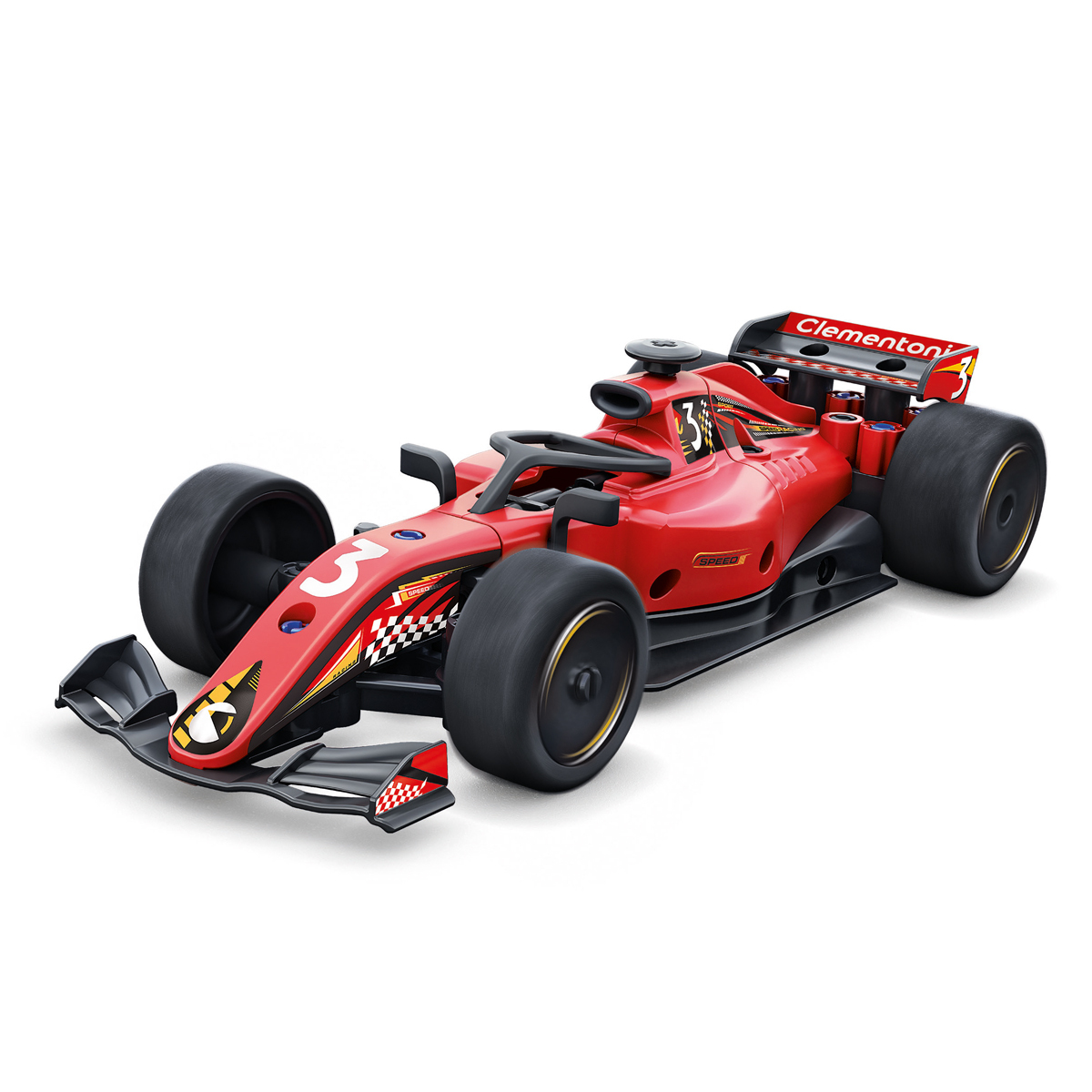 Stem Racing Car Rendering Science Museum 2 in 1 Mechanics Race Car STEM Set | The Entertainer