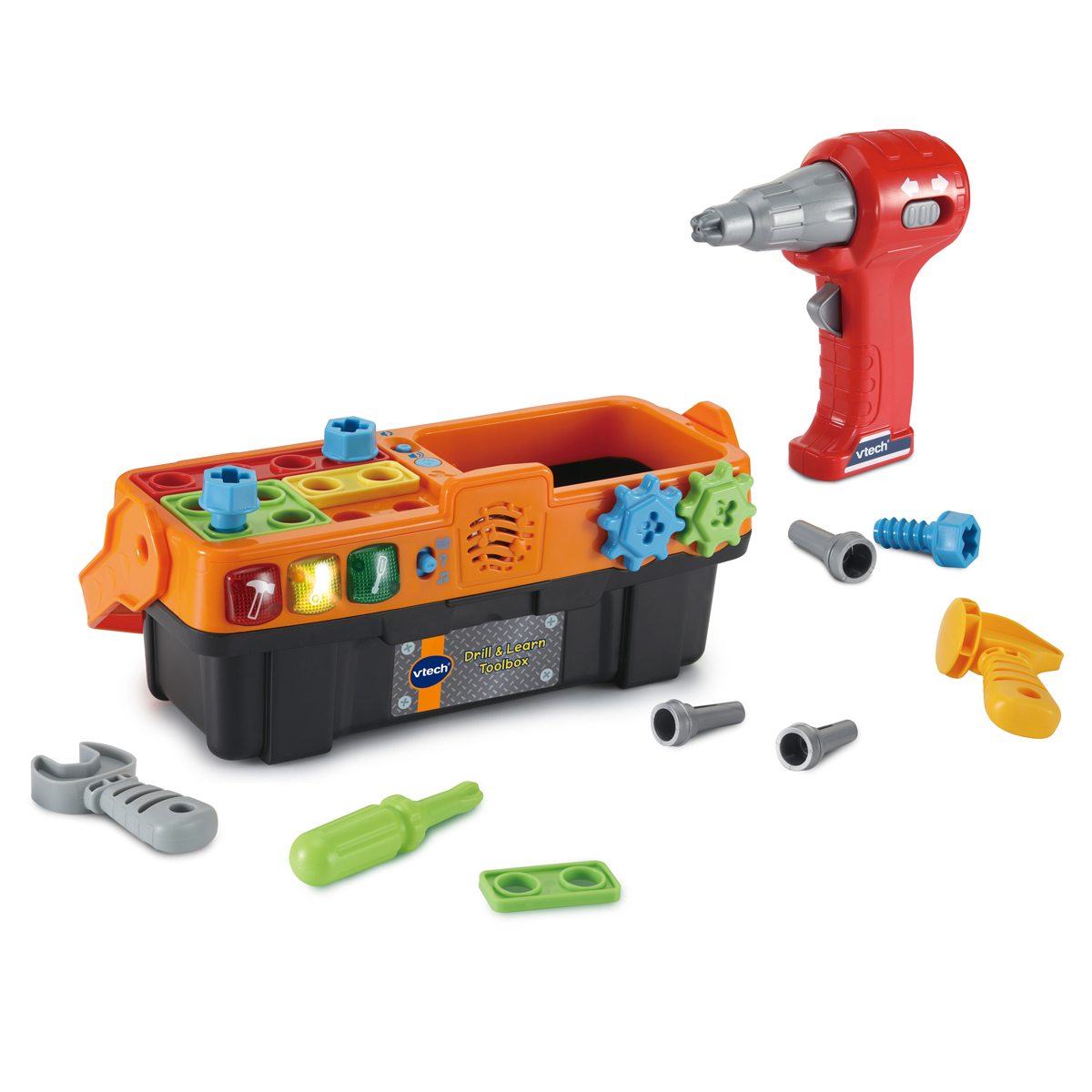 Vtech Tools VTech Drill & Learn Toolbox Playset | The Entertainer