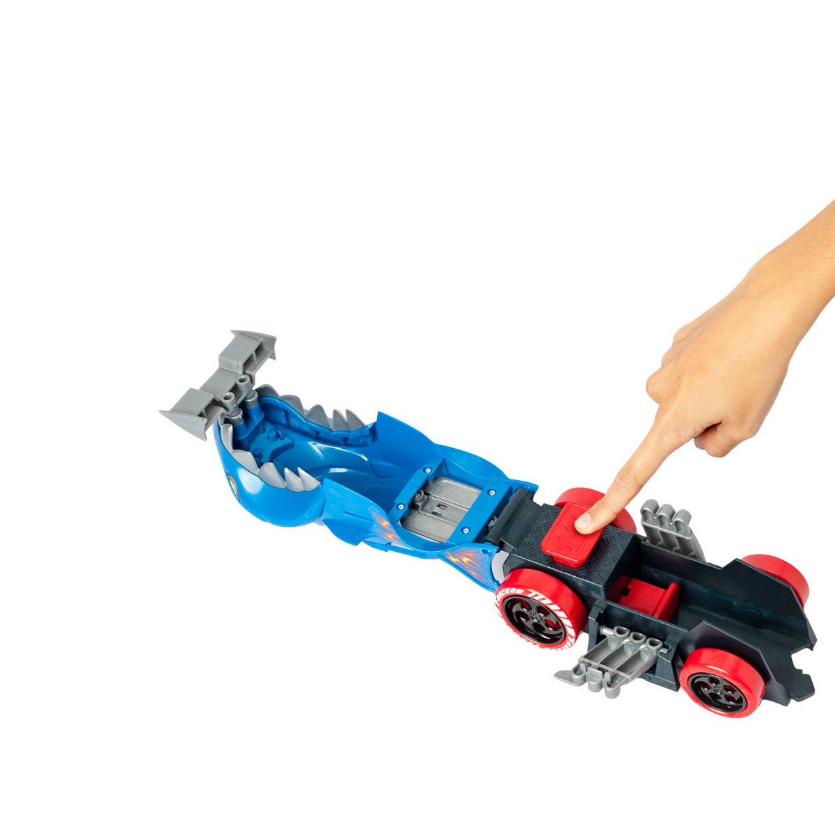 T-Racers Mix 'N Race Shark Squad Launcher Vehicle | The Entertainer