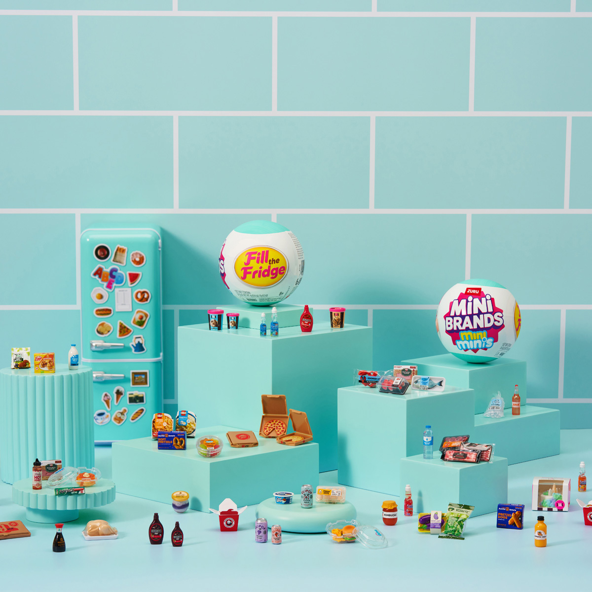 Mini Brands Fill The Fridge Playset By ZURU The Entertainer mini-brands-fill-the-fridge-playset-by-zuru-the-entertainer