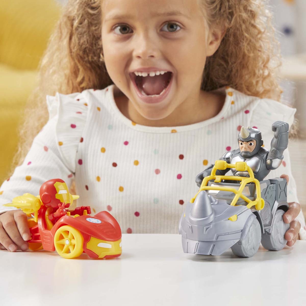 Spidey and his Amazing Friends Rhino Wrecker Playset | The Entertainer