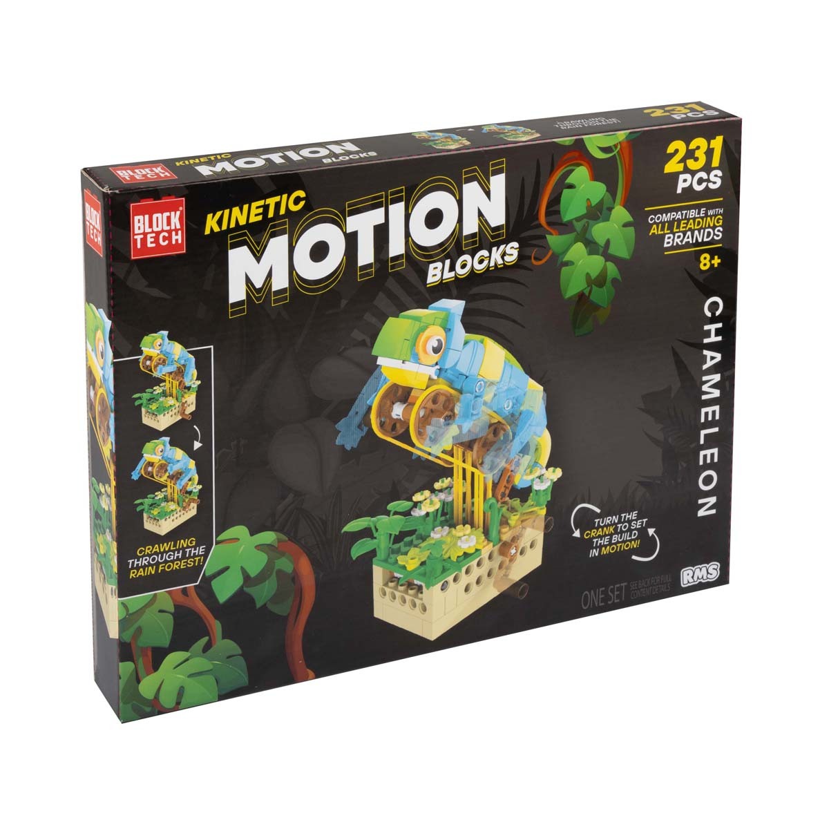 Block Tech Kinetic Motion Construction Set (Styles Vary) | The Entertainer