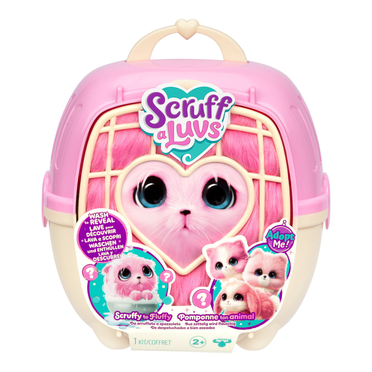 Scruff a Luvs Pink Pet Soft Toy | The Entertainer