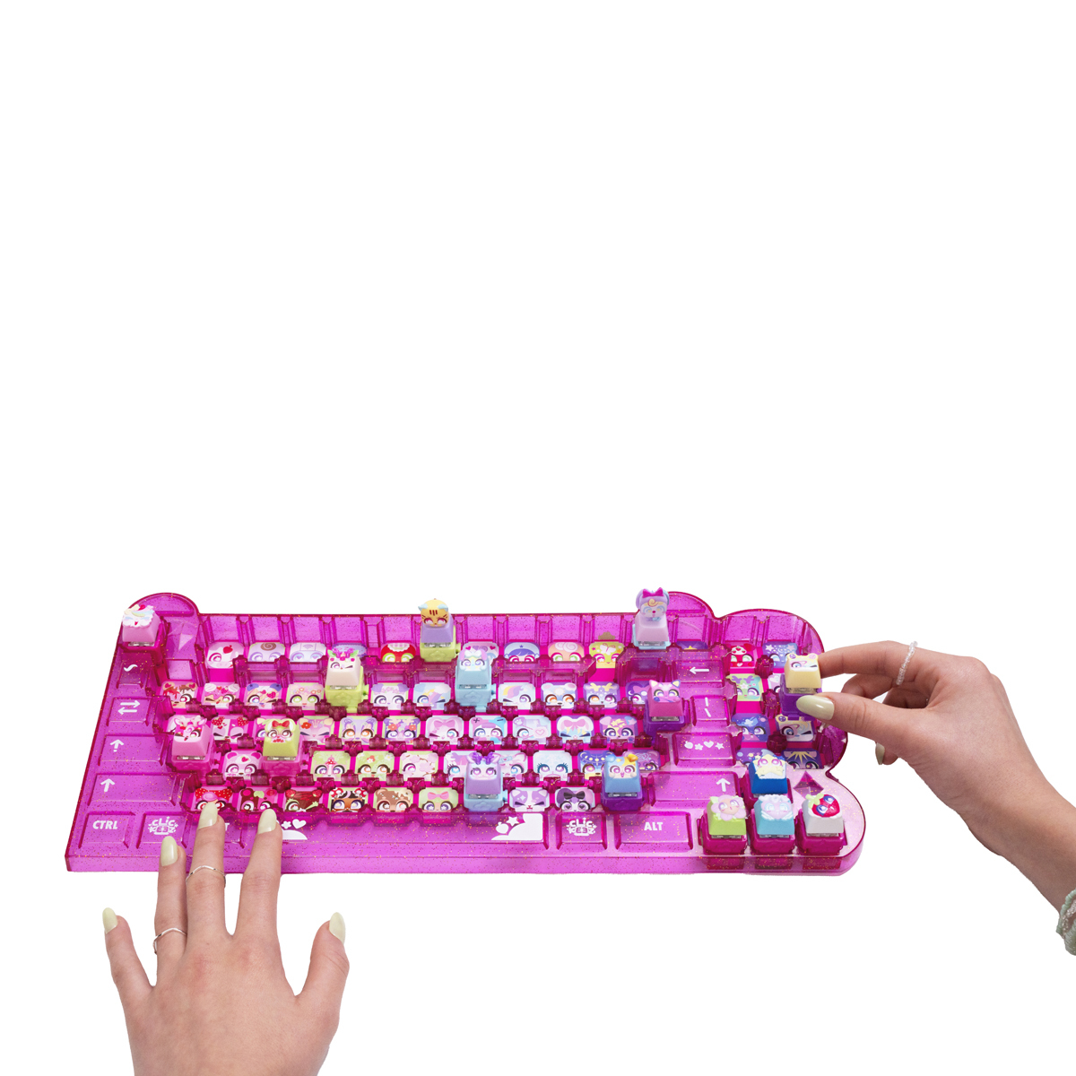 Clickeez Keyboard Mega Mystery Figure Pack (Styles Vary) | The Entertainer