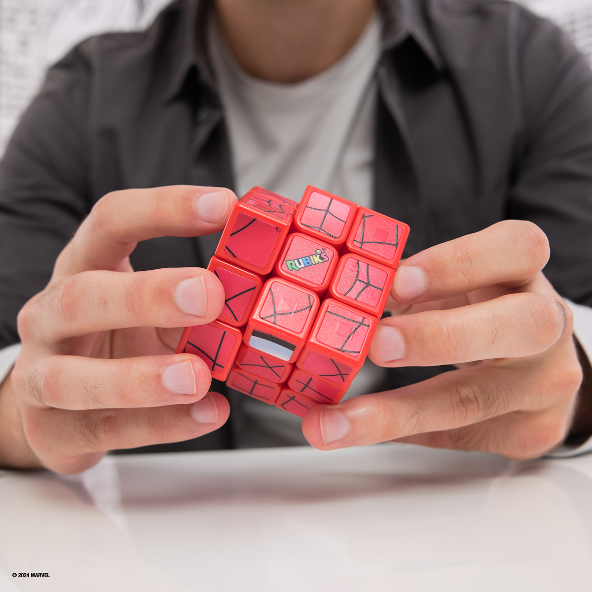 Rubiks Cubers Spider-Man Cube Game | The Entertainer