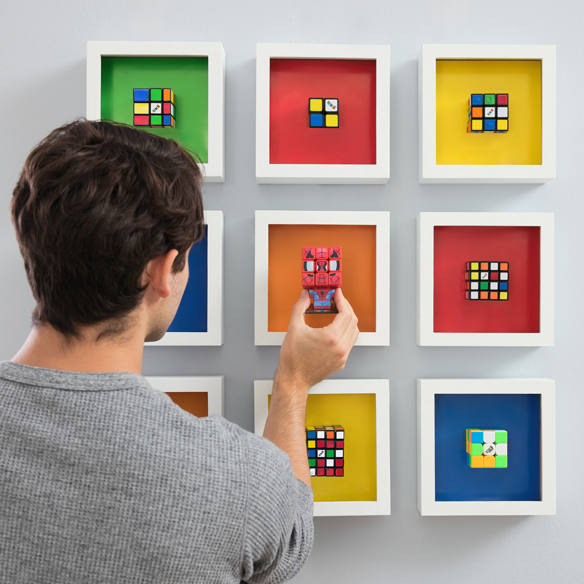 Rubiks Cubers Spider-Man Cube Game | The Entertainer