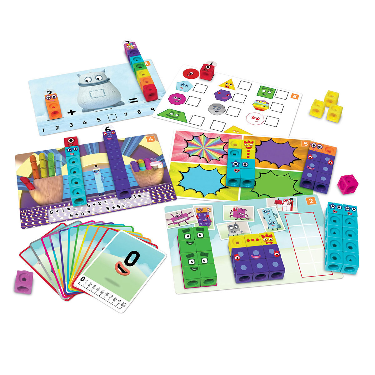 Mathlinks Names Numberblocks MathLinks 1 to 10 Cubes Construction Set | The Entertainer