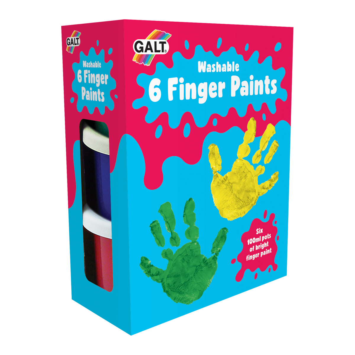  Galt 6 Finger Paints