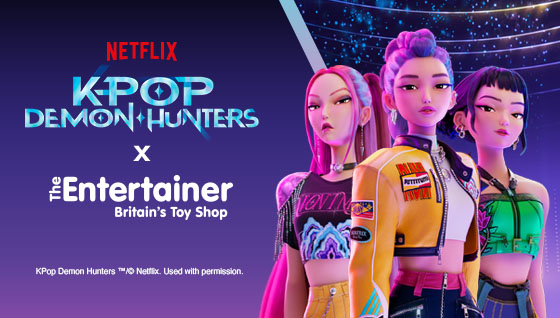 KPop Demon Hunters are coming to The Entertainer Bullring store on October 26th 2026