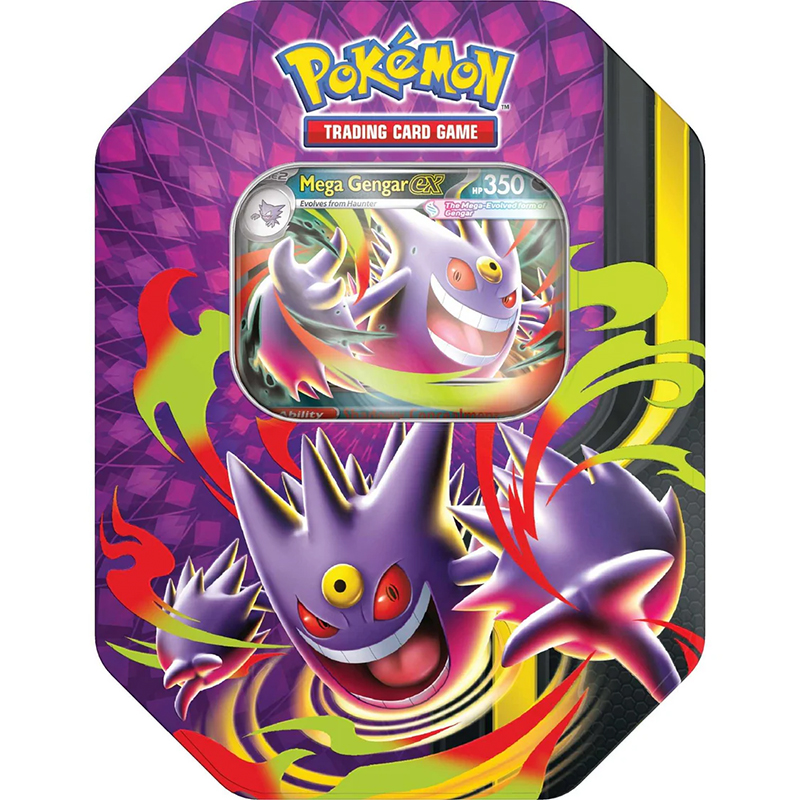 Pokémon Mega Mega Moonlit Tin - Mega Gengar Ex