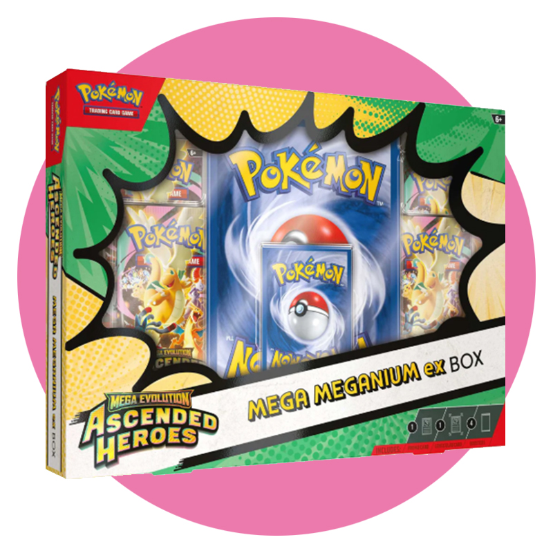 Pokémon Mega Evolution Ascended Heroes Mega Meganium Ex Box