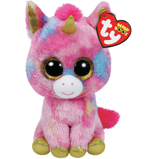 Ty Beanie Boos Buddy - Fantasia The Unicorn 24cm Soft Toy