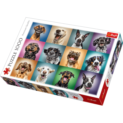 Trefl - Funny Dog Portraits 1000pc Jigsaw Puzzle