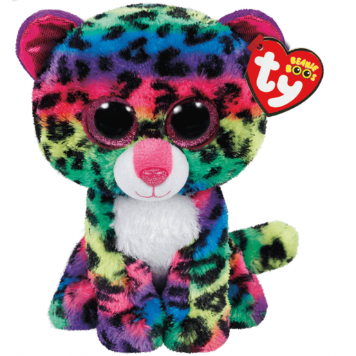 Ty Beanie Boos - Dotty The Leopard 15cm Soft Toy