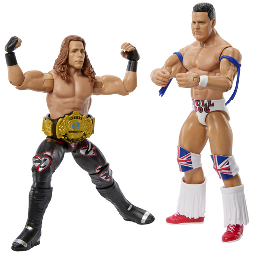 WWE Championship Showdown - Shawn Michaels vs British Bulldog Action Figures