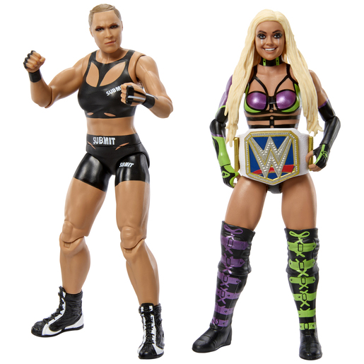 WWE Championship Showdown - Ronda Rousey vs Liv Morgan Action Figures