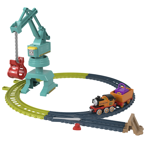 Thomas & Friends Push Along Track - Nia and Tess Lift and Load Set