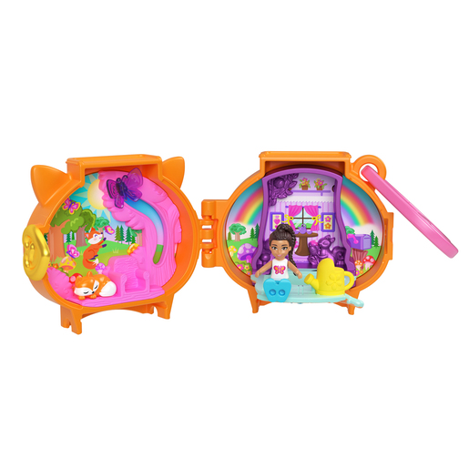 Polly Pocket Pet Connects Fox Playset