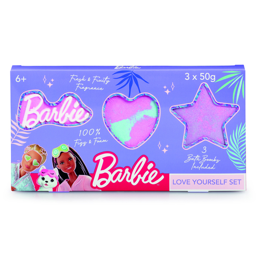 Barbie Love Yourself Bath Bomb Set