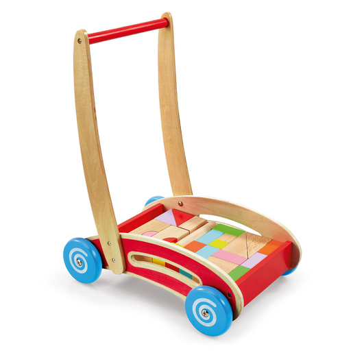 Woodlets Trolley with Blocks