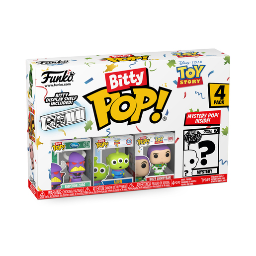 Funko Bitty Pop! Toy Story - Emperor Zurg 4 Pack Mini Vinyl Figures