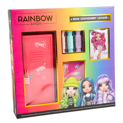 Rainbow High Mini Stationery Locker Set