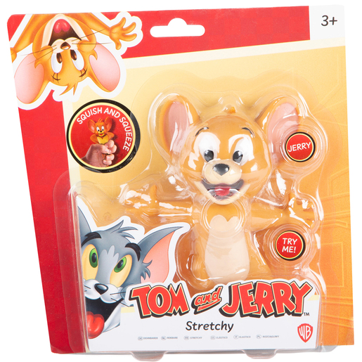 Tom & Jerry - Stretchy Figure (Styles Vary)