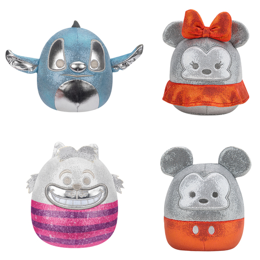 Squishmallows Disney 5" Soft Toy Mickey 4 Pack Box Set