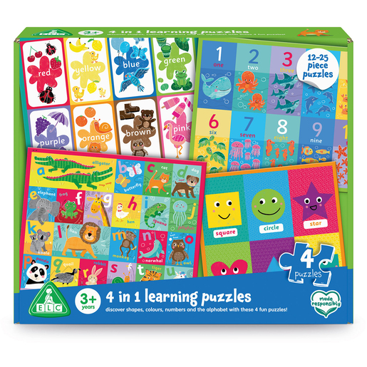 Early Learning Centre 4-in-1 Learning Puzzles