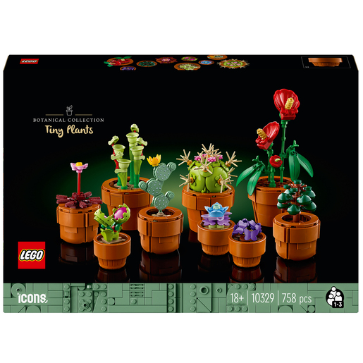LEGO Icons Tiny Plants Botanical Set 10329